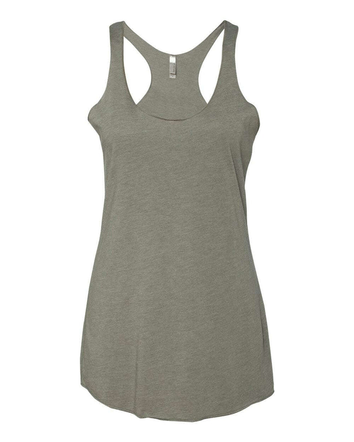 Next Level Women’s Triblend Racerback Tank 6733 - Venetian Grey / XS - tank top