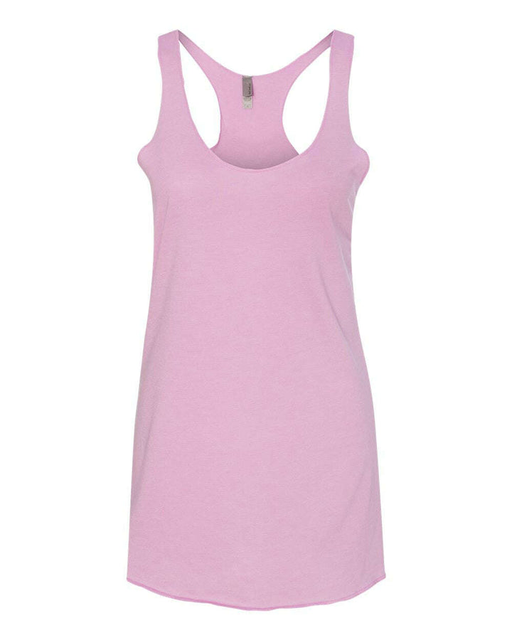 Next Level Women’s Triblend Racerback Tank 6733 - Vintage Lilac / XS - tank top