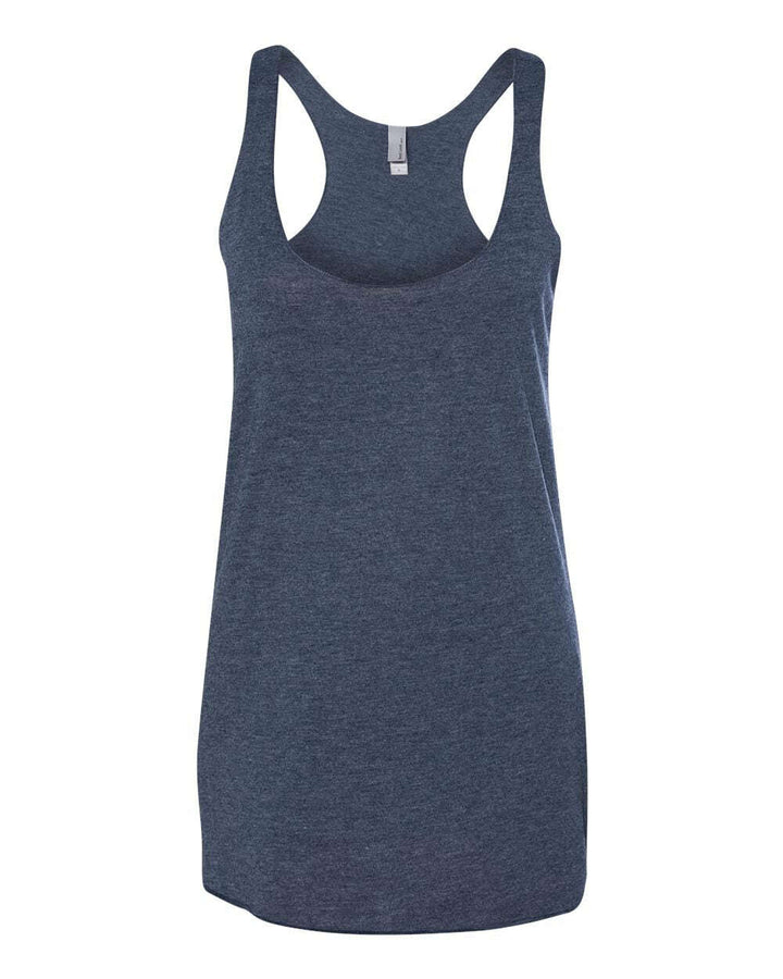 Next Level Women’s Triblend Racerback Tank 6733 - Vintage Navy / XS - tank top