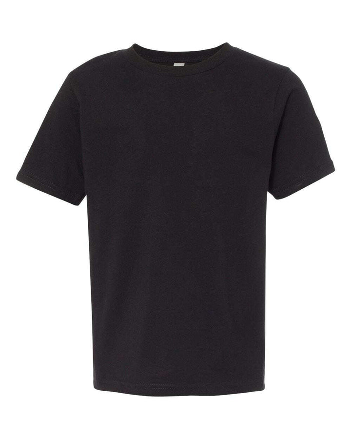 Next Level Youth Cotton T-Shirt 3310 - Black / XS - T-Shirts