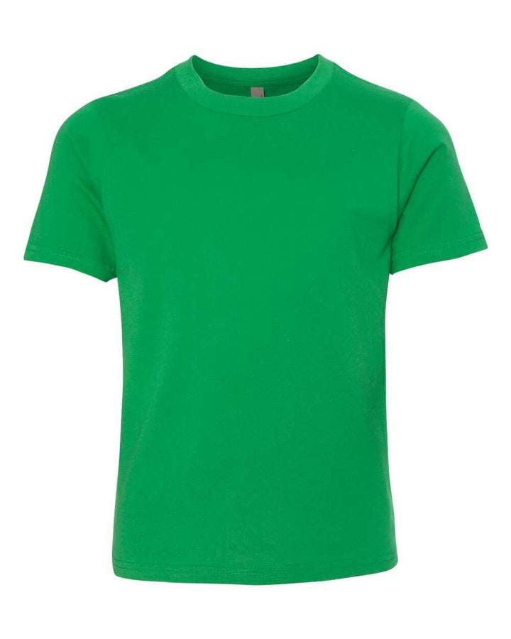 Next Level Youth Cotton T-Shirt 3310 - Kelly Green / XS - T-Shirts