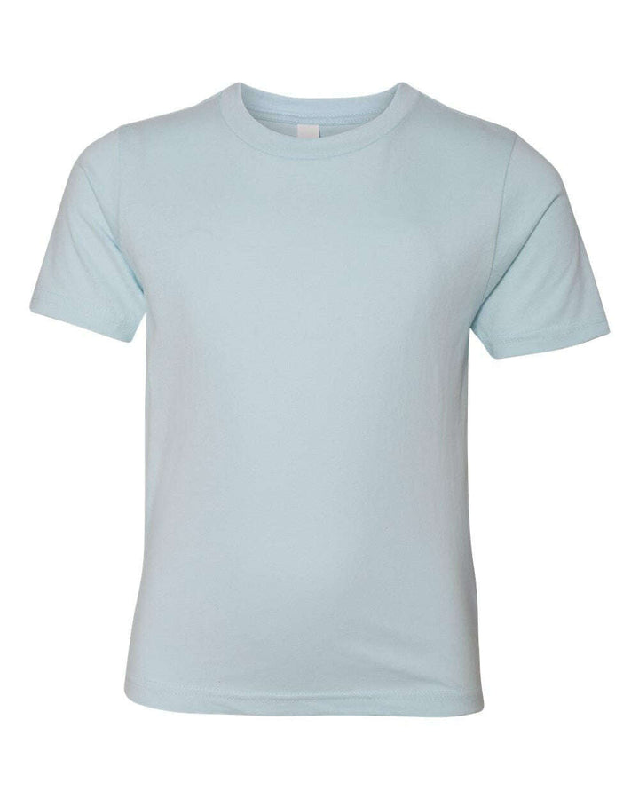 Next Level Youth Cotton T-Shirt 3310 - Light Blue / XS - T-Shirts