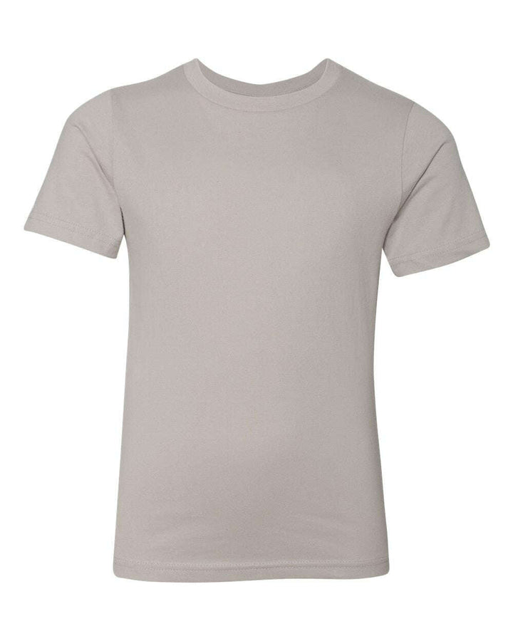 Next Level Youth Cotton T-Shirt 3310 - Light Grey / XS - T-Shirts