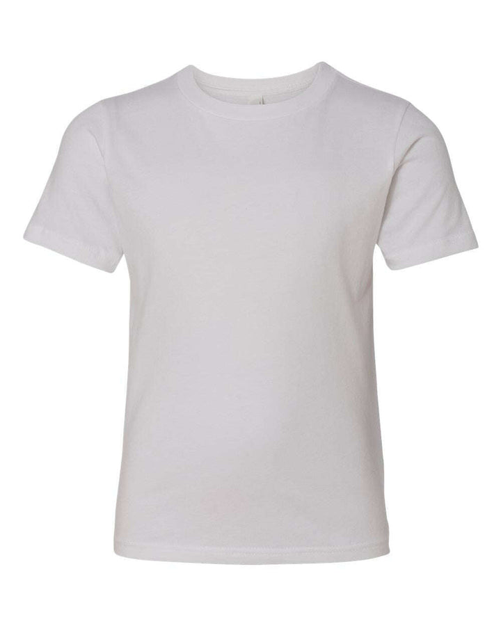 Next Level Youth Cotton T-Shirt 3310 - White / XS - T-Shirts