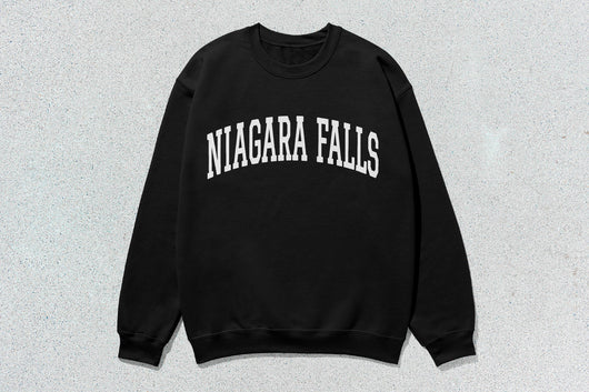 Niagara Falls - Unisex Heavy Blend™ Crewneck Sweatshirt - Black / Small - Sweatshirts & Hoodies