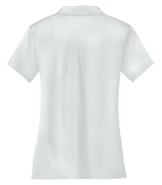 Nike Dri-FIT Vertical Mesh Lds Polo 637165 - White / S - Sport Shirts