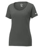 Nike - NIKE Dri-FIT COTTON/POLY SCOOP NECK LADIES' TEE. - NKBQ5234
