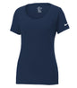 Nike - NIKE Dri-FIT COTTON/POLY SCOOP NECK LADIES' TEE. - NKBQ5234