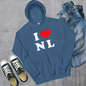 I ❤️ NL Hoodie - Indigo Blue / S