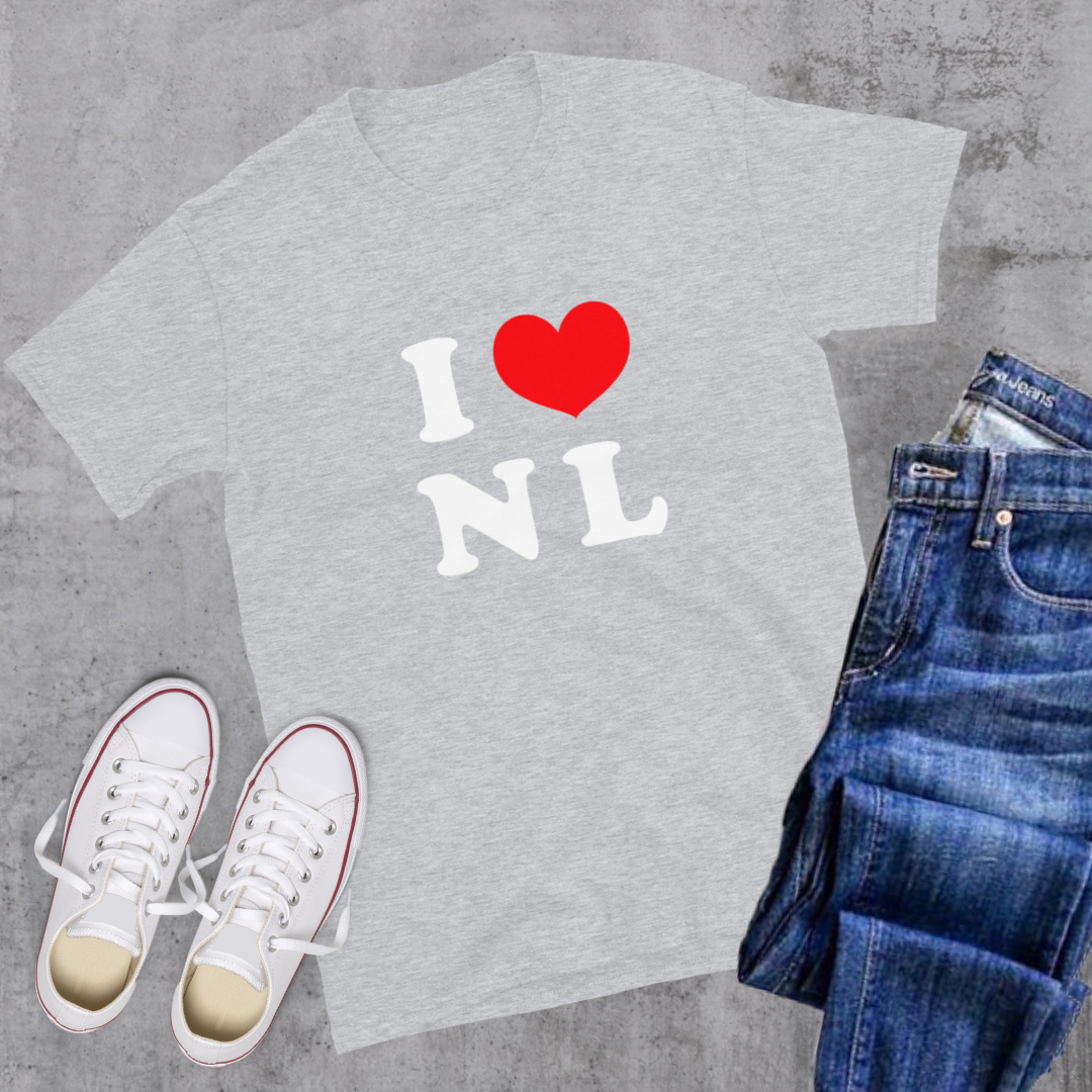 I ❤️ NL Tee - Sport Grey / S