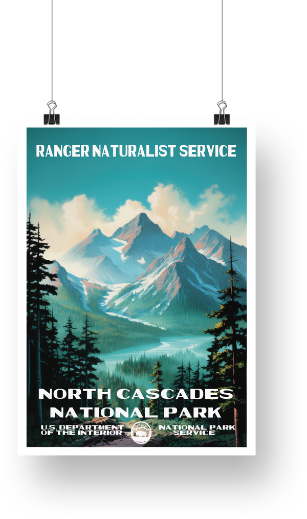 North Cascades National Park Poster - poster