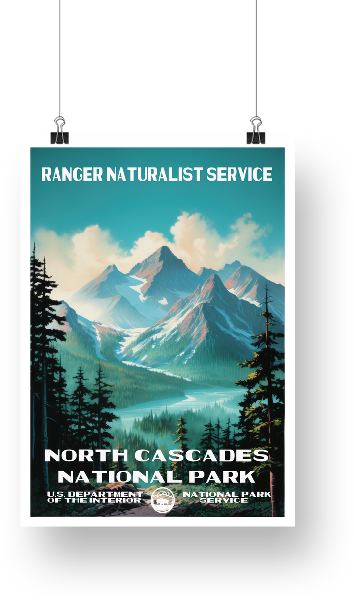 North Cascades National Park Poster - poster