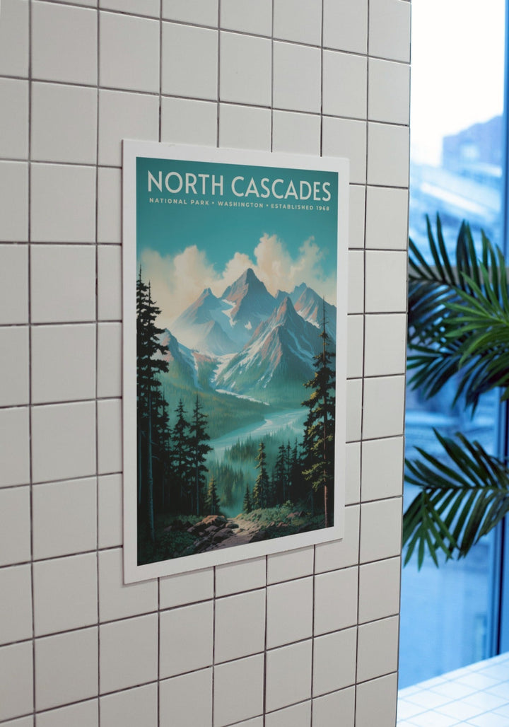 North Cascades National Park Poster - poster