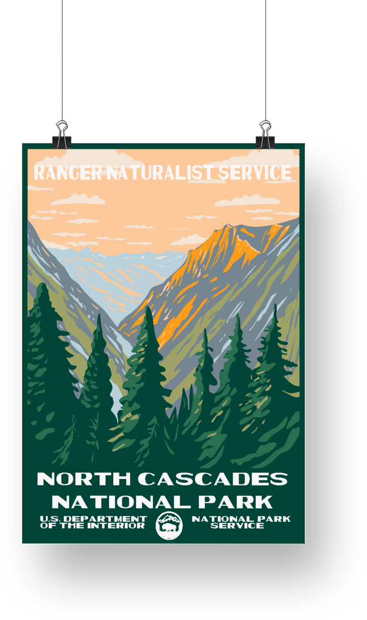 North Cascades National Park Poster - poster