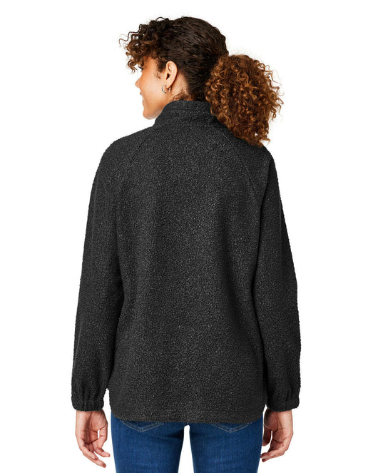 North End Ladies’ Aura Sweater Fleece Quarter-Zip NE713W - Fleece Jackets