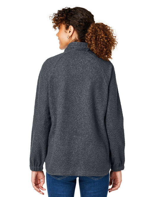 North End Ladies’ Aura Sweater Fleece Quarter-Zip NE713W - Fleece Jackets