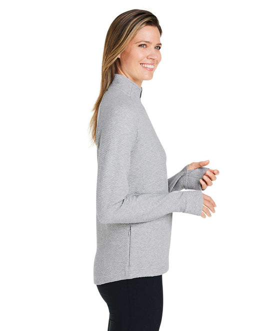 North End Ladies’ Spirit Textured Quarter-Zip NE725W - QUARTER ZIP