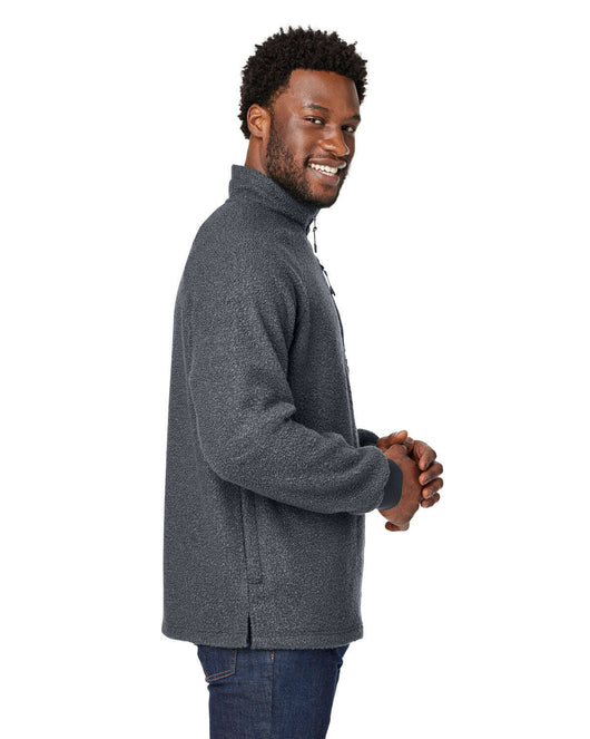 North End Men’s Aura Sweater Fleece Quarter-Zip NE713 - Fleece Jackets