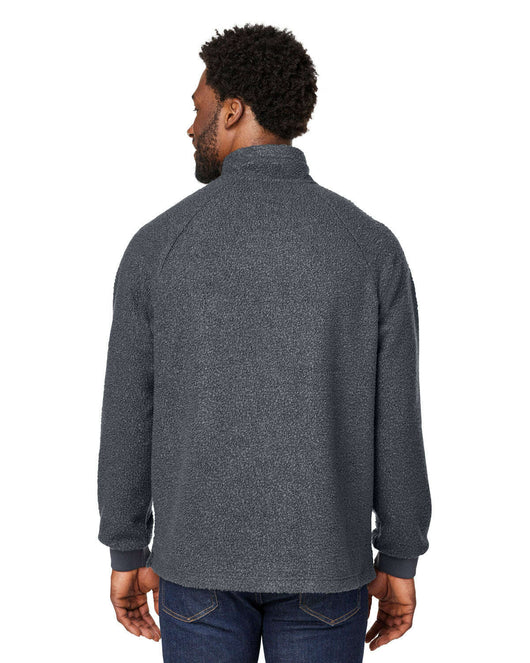 North End Men’s Aura Sweater Fleece Quarter-Zip NE713 - Fleece Jackets