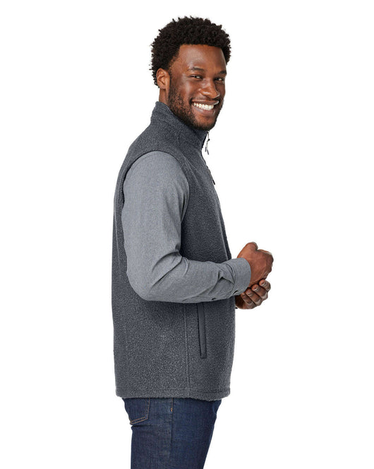 North End Men’s Aura Sweater Fleece Vest NE714 - Fleece Jackets