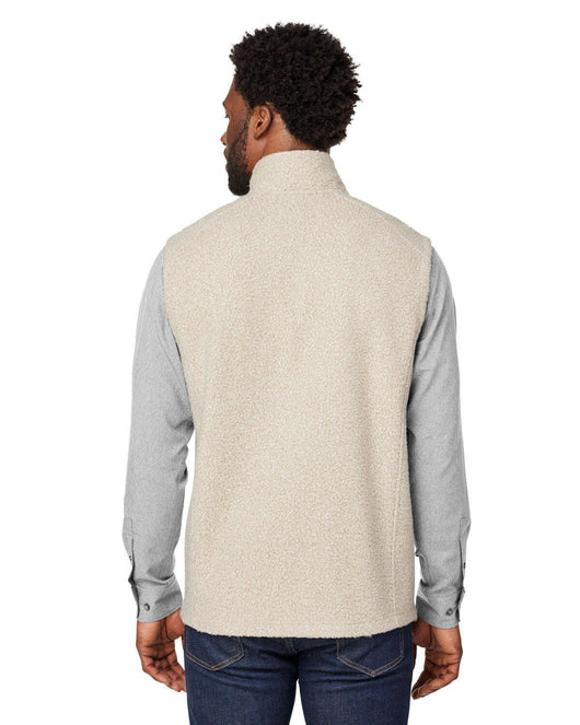 North End Men’s Aura Sweater Fleece Vest NE714 - Fleece Jackets