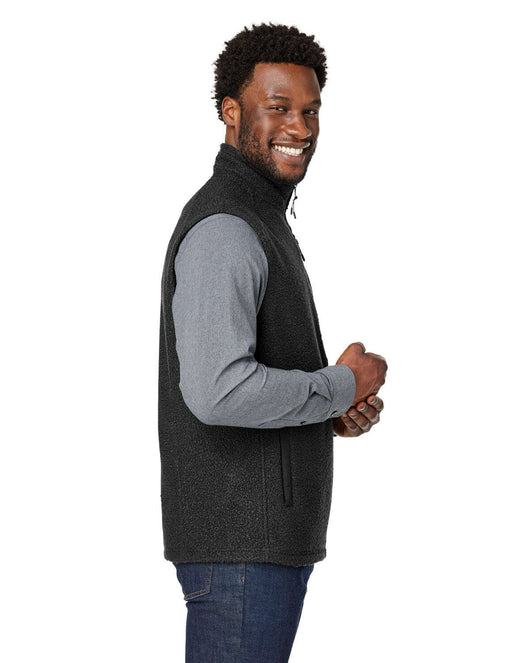 North End Men’s Aura Sweater Fleece Vest NE714 - Fleece Jackets