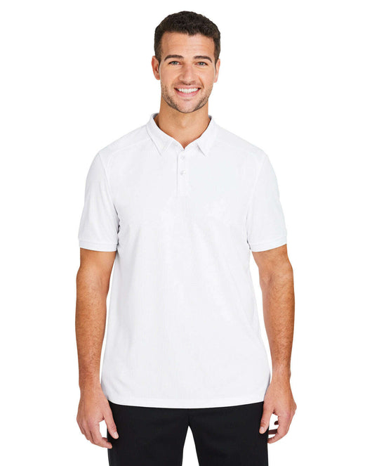 North End Men’s Express Tech Performance Polo NE112 - WHITE / 5XL - Polos