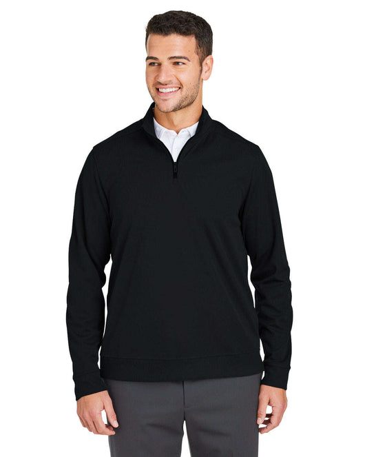North End Men’s Express Tech Performance Quarter-Zip NE412 - BLACK / S - QUARTER ZIP