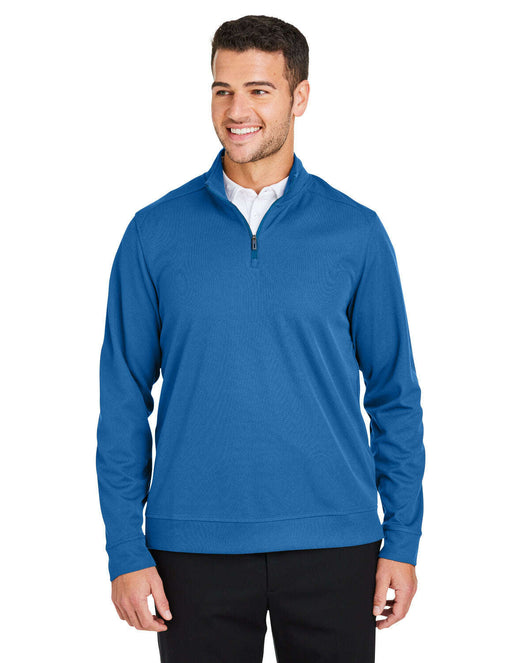 North End Men’s Express Tech Performance Quarter-Zip NE412 - LT NAUTICAL BLU / S - QUARTER ZIP