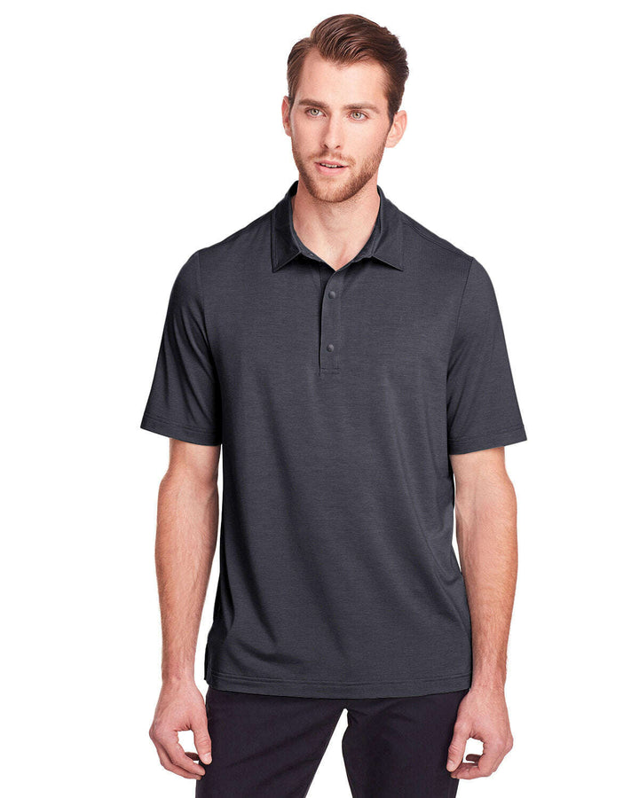 North End Men’s Jaq Snap-Up Stretch Performance Polo NE100 - CARBON / S - Polos