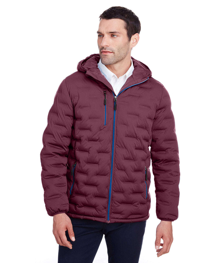 North End Men’s Loft Puffer Jacket NE708 - Outerwear