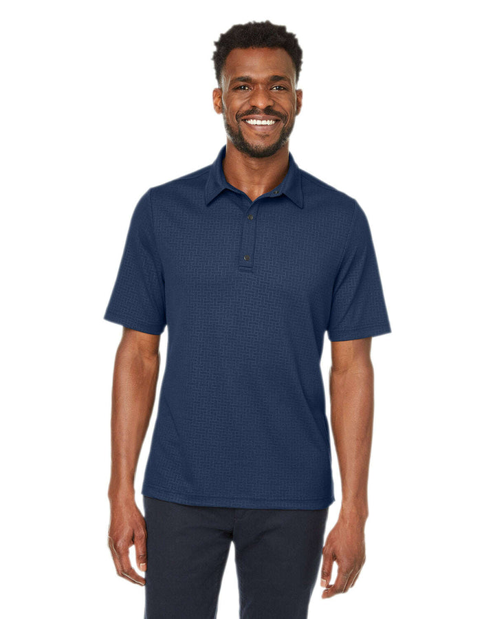 North End Men’s Replay Recycled Polo NE102 - CLASSIC NAVY / S - Polos