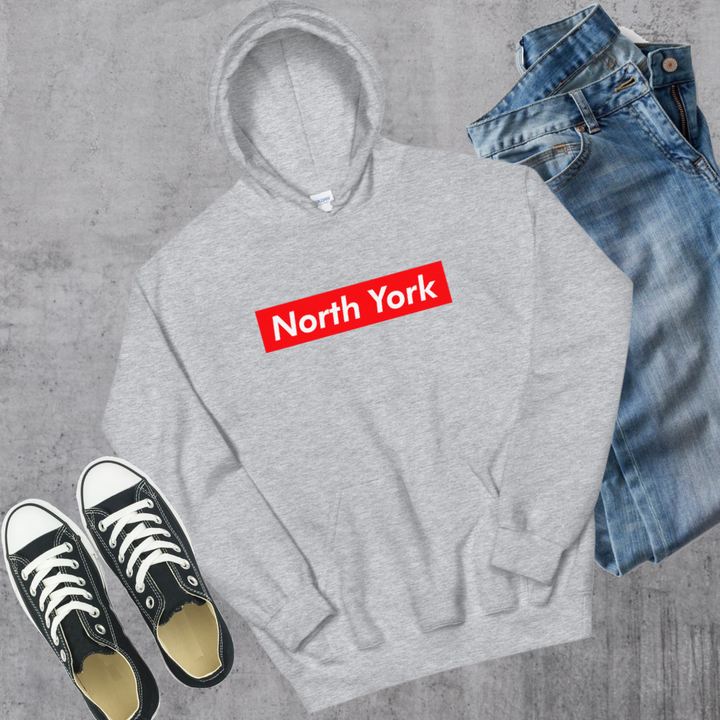 North York Supreme’d Hoodie - Sport Grey / S