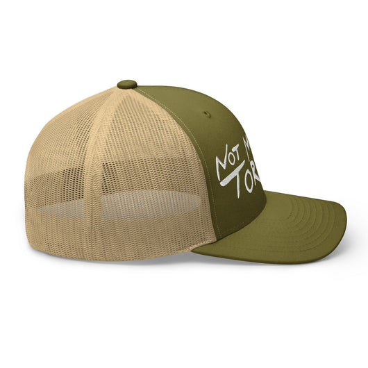 Not My First Tornado Retro Trucker Hat