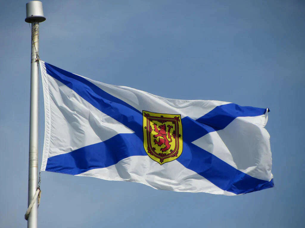Nova Scotia Flag – Multiple Sizes Available ⚓ - 9x18in