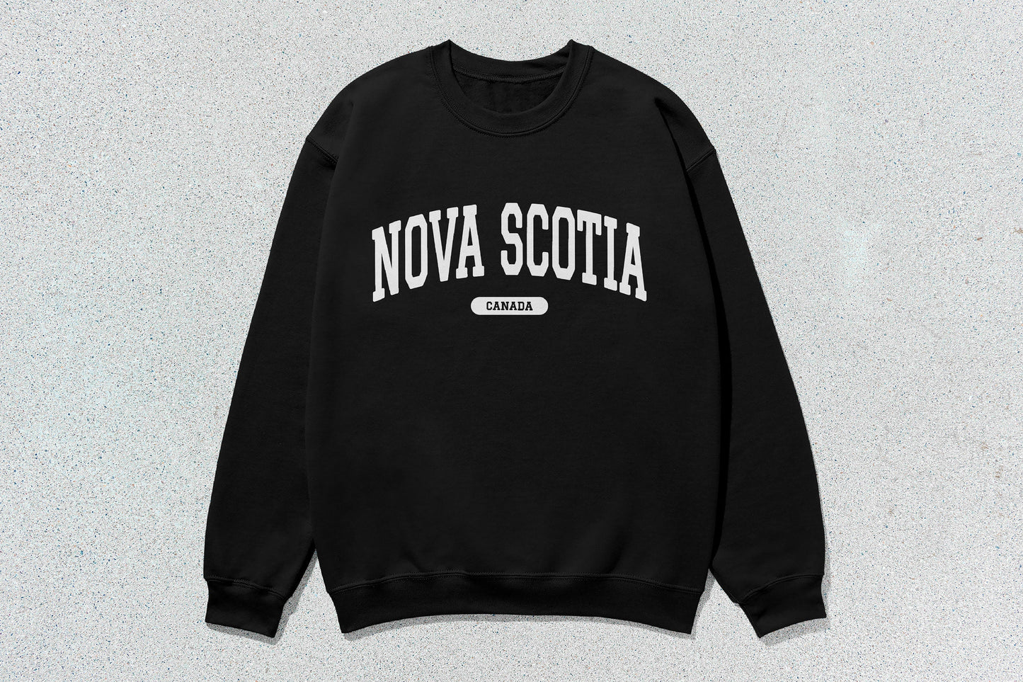 Nova Scotia - Unisex Heavy Blend™ Crewneck Sweatshirt - Black / Small - Sweatshirts & Hoodies