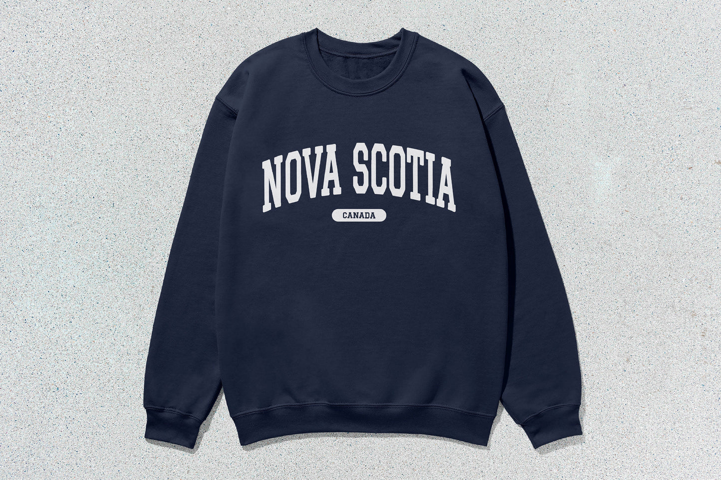 Nova Scotia - Unisex Heavy Blend™ Crewneck Sweatshirt - Navy / Small - Sweatshirts & Hoodies