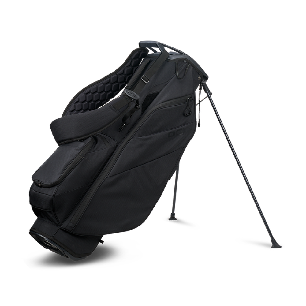 Ogio Fuse Stand Bag – Lightweight & Functional - Black - Golf