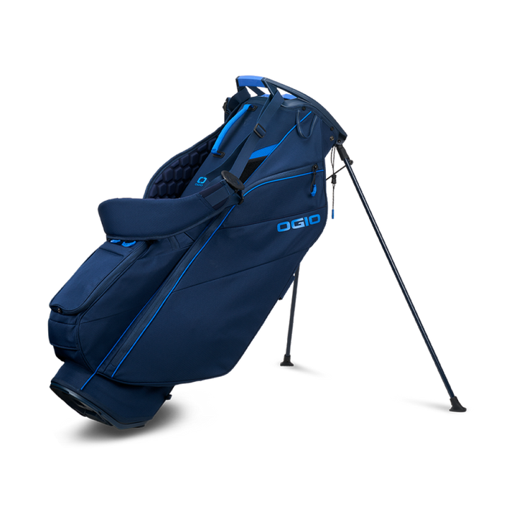 Ogio Fuse Stand Bag – Lightweight & Functional - Blue - Golf Stand Bag