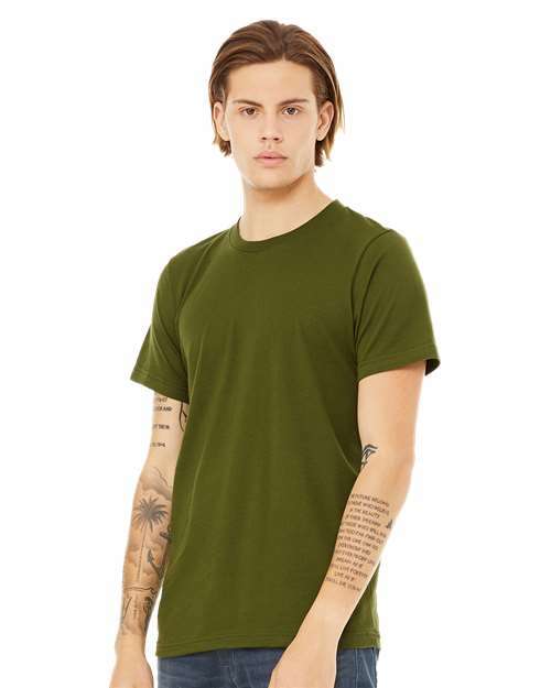 Olive jersey tee: unleash your design with live screen printing toronto! Jt-olv - Olive / XS