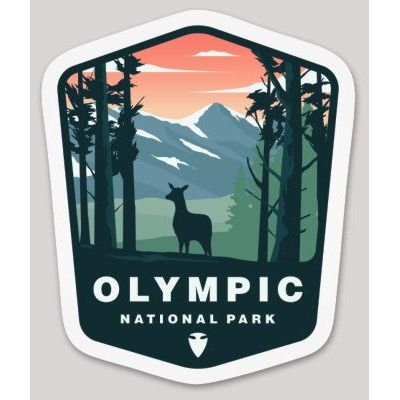 Olympic National Park Die Cut Sticker - sticker