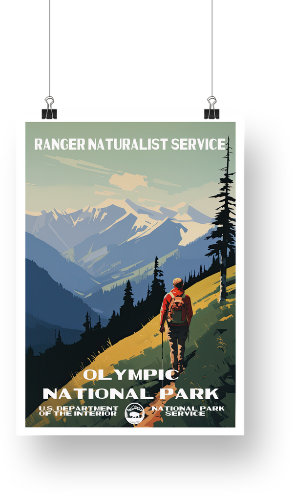 Olympic National Park Poster - poster