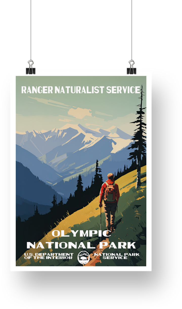 Olympic National Park Poster - poster