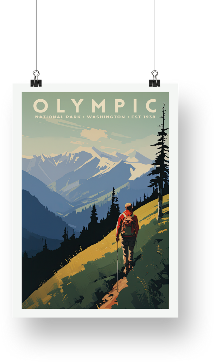 Olympic National Park Poster - poster