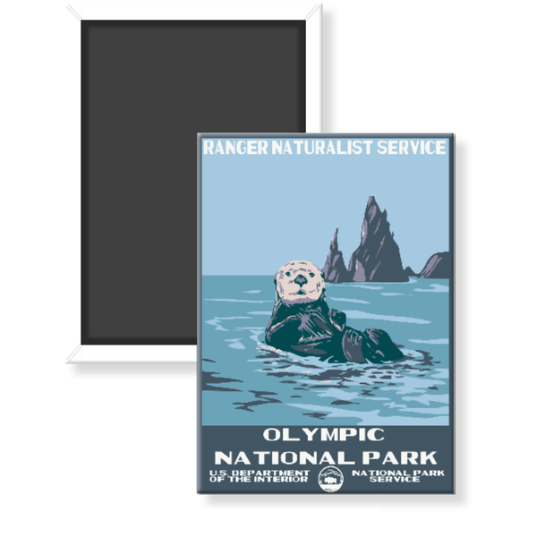 Olympic National Park WPA Magnet - magnet