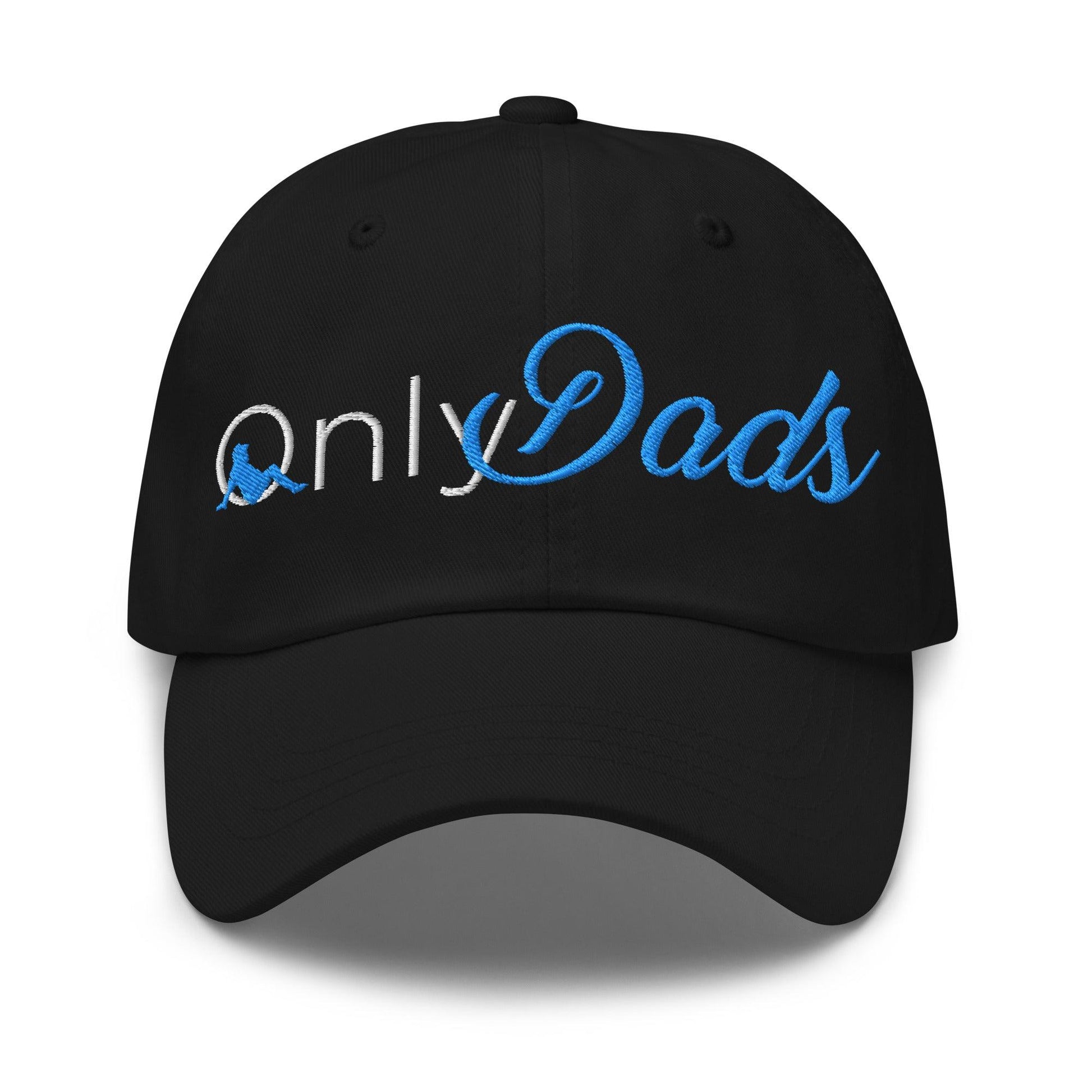 Only Dads Embroidered Dad Hat - Black