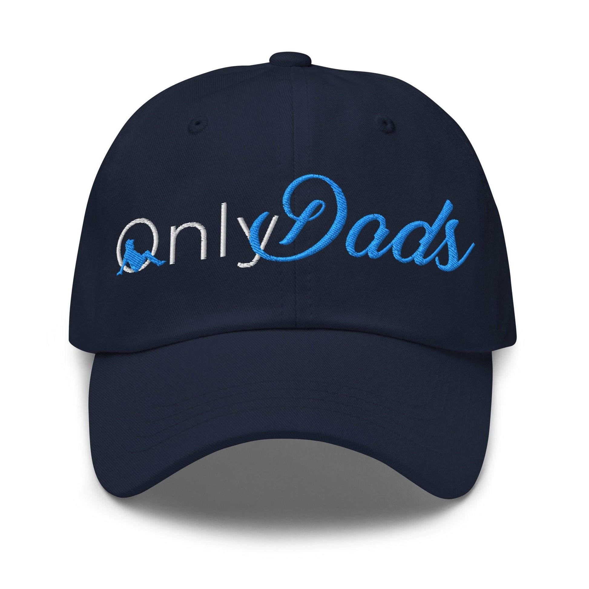 Only Dads Embroidered Dad Hat - Navy
