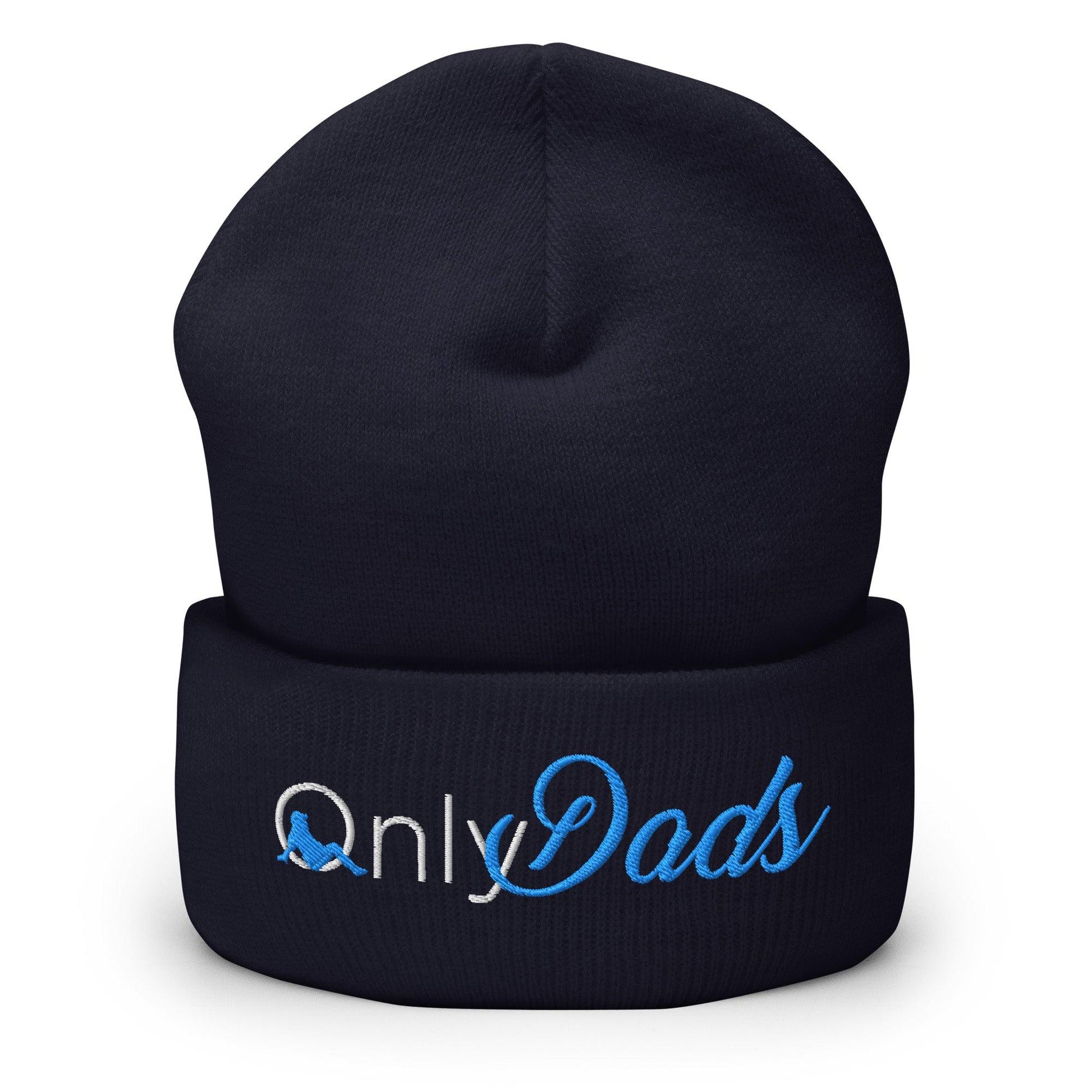 Only Dads Embroidered Knit Cuffed Beanie - Navy