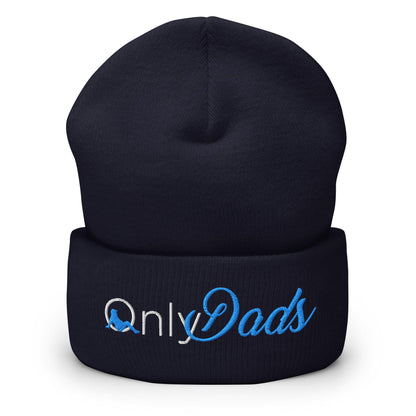 Only Dads Embroidered Knit Cuffed Beanie - Navy