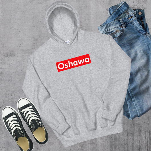 Oshawa Supreme’d Hoodie - Sport Grey / S